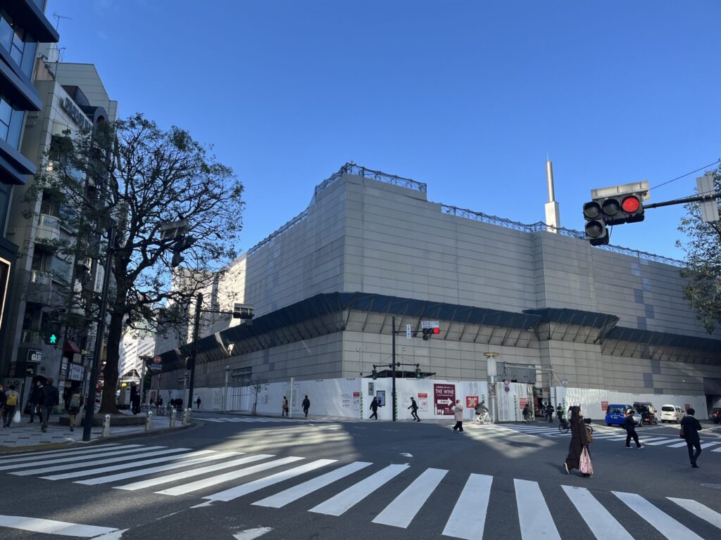 旧東急百貨店本店外観写真